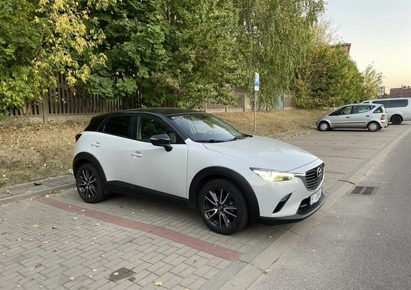 Mazda CX-3 cena 66500 przebieg: 122000, rok produkcji 2016 z Białystok małe 154